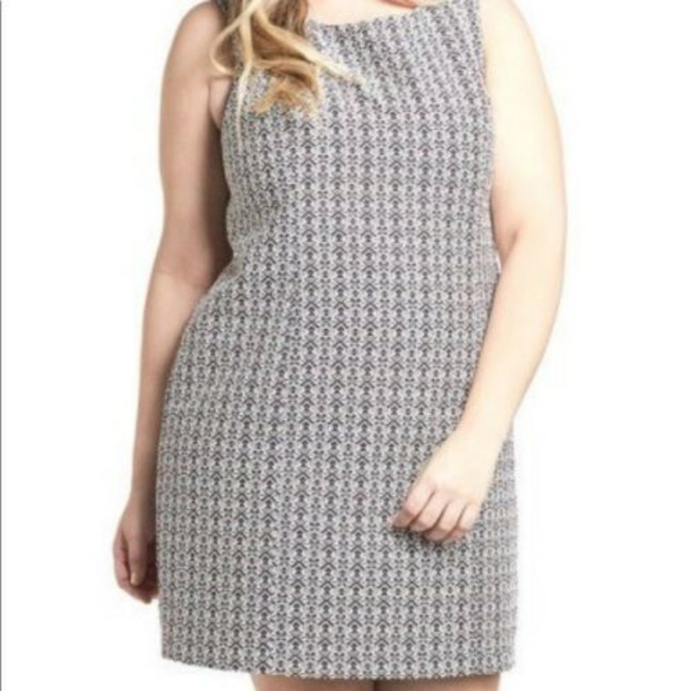 Tart Collections Neon Aztec Tweed Sheath Dress